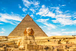 Landscape Wallpaper Of The Great Sphinx Wallpaper