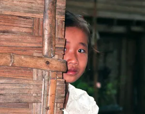 Laos Nam Khan Local Girl Wallpaper