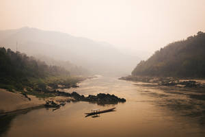 Laos Pak Beng River Wallpaper