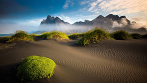 Laptop 4k Nature Vestrahorn Mountain Wallpaper