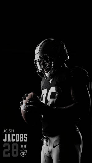 Las Vegas Raiders Josh Jacobs Wallpaper