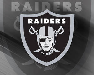 Las Vegas Raiders Nfl Team Logo Wallpaper