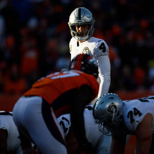Las Vegas Raiders Number 4 Wallpaper