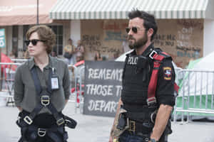 Law Enforcement Duo The Leftovers Wallpaper