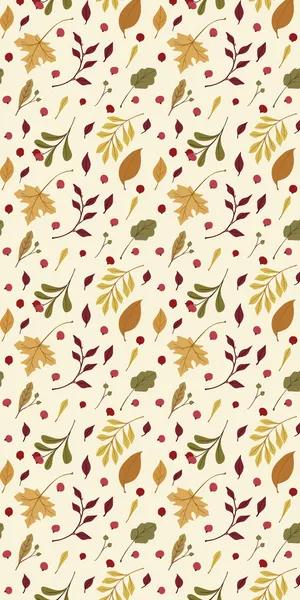 Leaf Pattern For Neutral Background Wallpaper