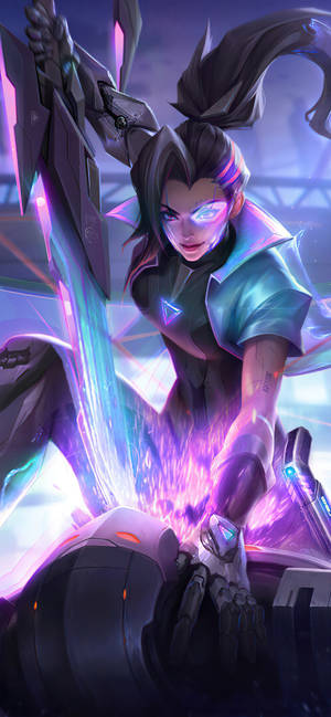 League Of Legends Iphone Vayne Wallpaper