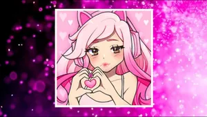 Leah Ashe, Gaming And Lifestyle Youtuber, Posing In Her Signature Pink Style. Wallpaper