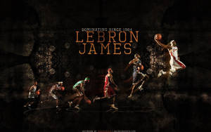 Lebron James: Dominating The Nba Since 1984 Wallpaper