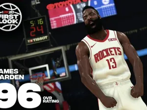 Lebron James In Action On Nba 2k20 Wallpaper