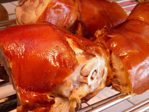 Lechon - The Perfectly Roasted Pork Delight Wallpaper