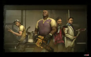 Left 4 Dead 2 Survivors Weapons Wallpaper