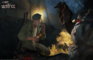 Left 4 Dead Bill Sacrifice Wallpaper