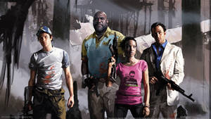 Left 4 Dead Swamp Fever Survivor Wallpaper