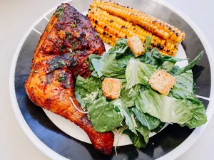 Leg And Thigh Peri Peri Chicken Dish Wallpaper