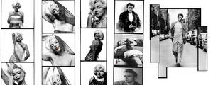 Legendary Icons James Dean And Marilyn Monroe Wallpaper