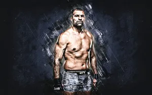 Legendary Ufc Fighter Mauricio 'shogun' Rua In Action Wallpaper