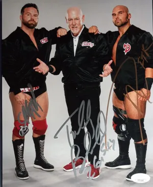 Legendary Wrestling Manager Tully Blanchard In An Intense Moment. Wallpaper