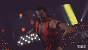 Legendary Wwe Wrestler Scott Hall Immortalized In A Video Game Wallpaper
