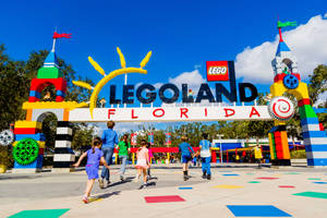 Legoland Florida Entrance Wallpaper