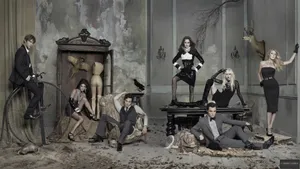 Leighton Meester Cast Of Gossip Girl Wallpaper