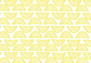 Lemon Yellow Art Wallpaper