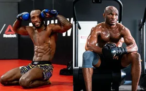 Leon Edwards Training Hard Wallpaper