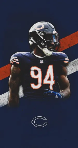 Leonard Floyd Football Aesthetic Edit Wallpaper