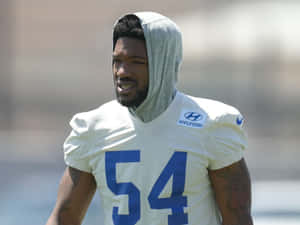 Leonard Floyd Football Athlete Portrait Wallpaper