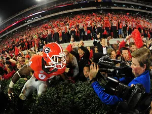 Leonard Floyd Georgia Bulldogs Football Team Wallpaper