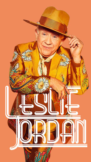 Leslie Jordan Cowboy Clothes Old Text Wallpaper