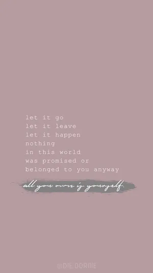 Let Go Pastel Wallpaper