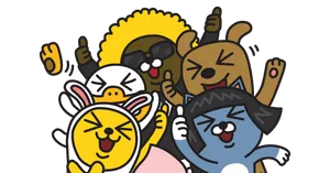 Let's Give A Thumbs Up To Kakao Friends! Wallpaper