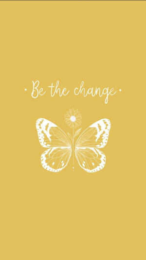Let These Cute Yellow Butterflies Inspire You Wallpaper
