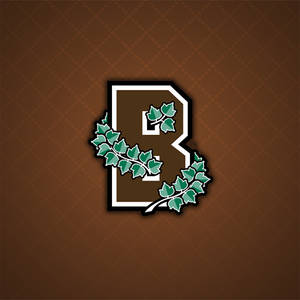 Letter B For Brown University Phone Background Wallpaper