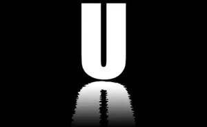 Letter U Reflection Wallpaper