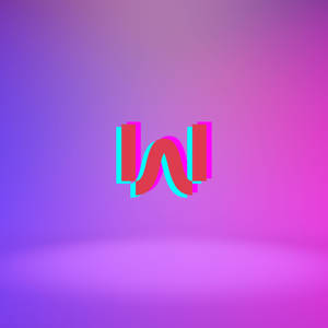 Letter W Trendy Design Wallpaper