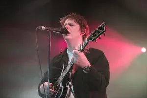 Lewis Capaldi Stage Performance Wallpaper