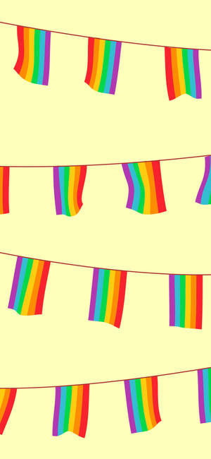 Lgbt Pride Fiesta Flag Wallpaper