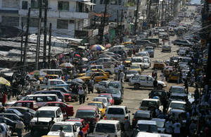 Liberia Road Traffic Wallpaper