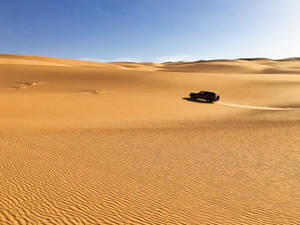 Libya Desert Wide Shot Wallpaper