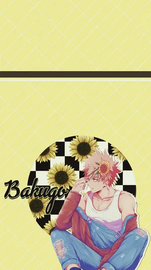Life Is Too Short To Be Serious All The Time – Cute Bakugou Wallpaper