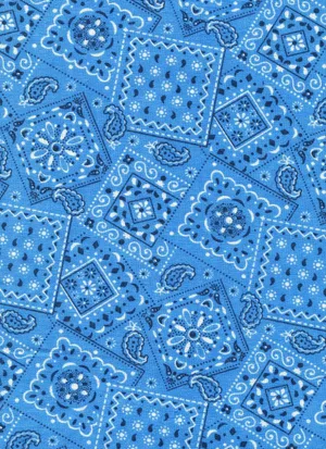 Light Blue Bandana Wallpaper