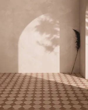 Light Brown Interior Wallpaper