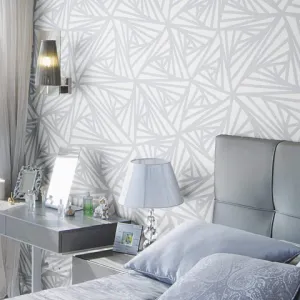 Light Grey Aesthetic Interior Wallpaper