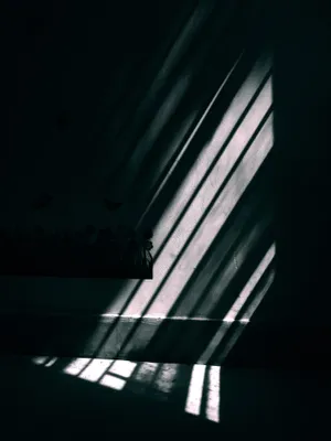 Light On Dim Wall And Floor Wallpaper