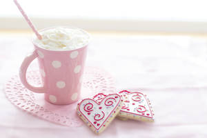 Light Pink Mug Wallpaper