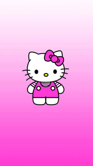 Light Purple Cute Pink Hello Kitty Wallpaper