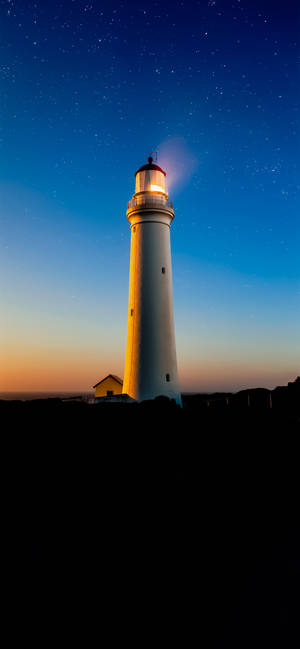 Lighthouse Iphone Amoled Wallpaper