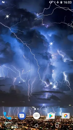 Lightning Storm Wallpapers - Screenshot Thumbnail Wallpaper