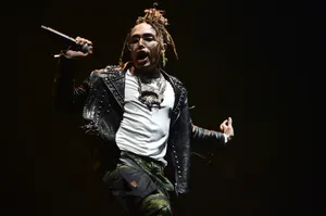 Lil Pump, Setting The Trends In Hip-hop Wallpaper